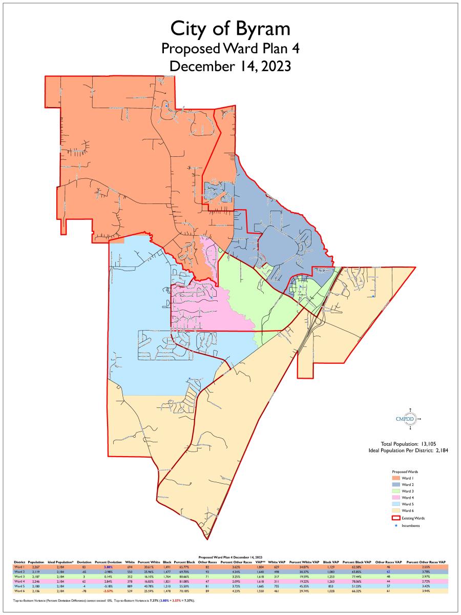 Proposed Ward Plan 4
