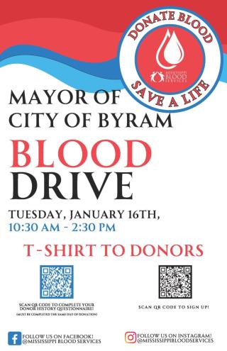 Poster urging people to donate blood