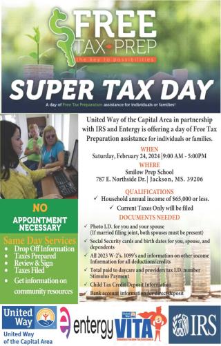notice of free tax preparation services